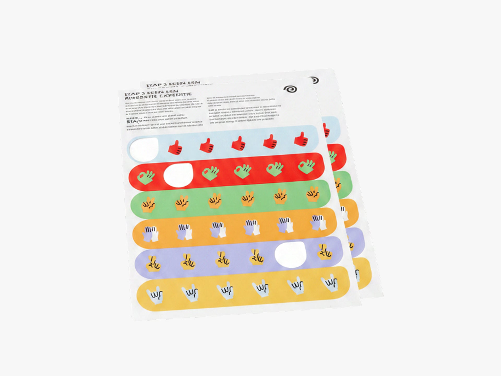 De Proefsafari stickervel